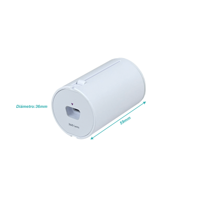 UVC-THETA360P UBIQUITI Lente 36mm Visión Esférica 4 Megapíxeles 2160x2160 Relación 1:1 24 Fotogramas por Segundo Cámara necesita UVC-Theta-Hub