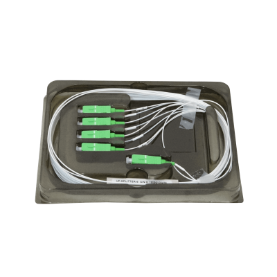 UF-SPLITTER-8 UBIQUITI 1x8 SC/APC Repartidor PLC para GPON 3m 150+150cm 0,9mm 1260-1650nm