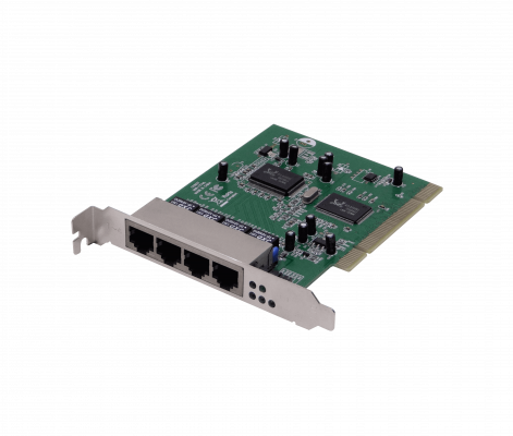 RB44L PCI-Legacy 10/100 4-100-LAN para Servidor RTL8100CL RTL8305SC