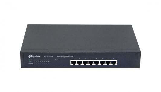TL-SG1008 TP-LINK 8-1000 Rack Switch Gigabit de Escritorio no Gestionable