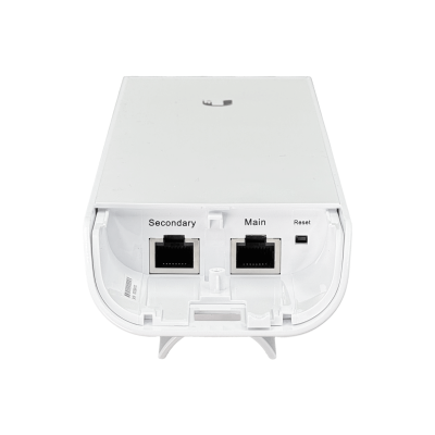 NSM5 UBIQUITI NanoStation 5GHz MIMO 2x2 Doble RJ45 100Mbps Ganancia 16dBi Potencia 27dBm Incluye PoE 24V