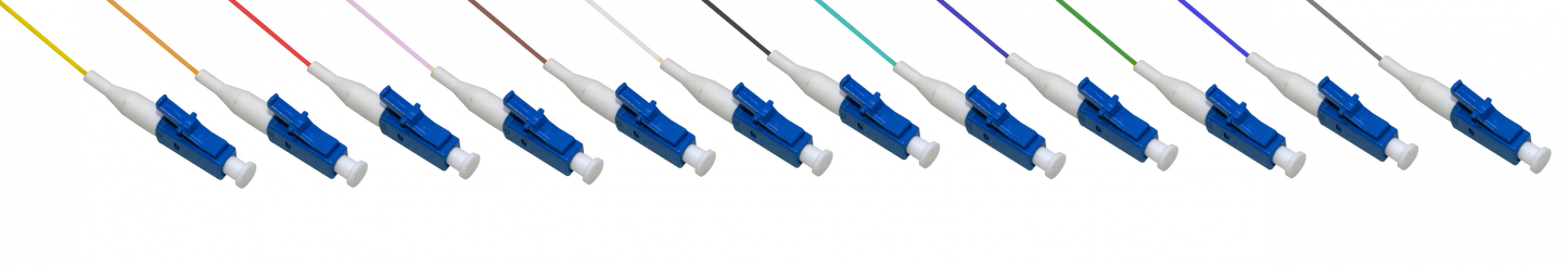 JFSL12L5 5mt 12xLC-LC MonoModo SM Interior Cable Troncal Puente 12-Fibras