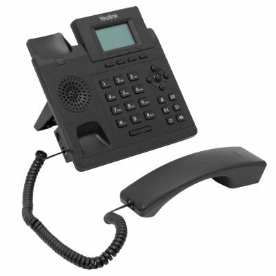 SIP-T30P YEALINK 1-Cuenta-SIP 2-Puertos-LAN incluye 5V3W PoE-af RJ9-Auricular Pantalla-sin-retroiluminar Teléfono IP