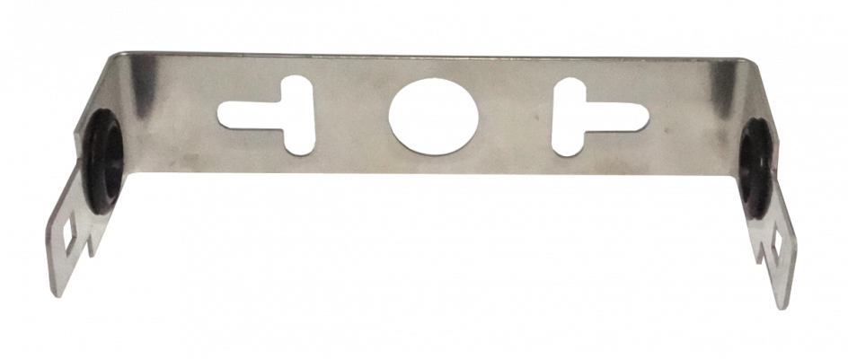 FRAME10P 10-Pares 22mm 1-KRONE Bastidor Metalico Base 1-Regleta