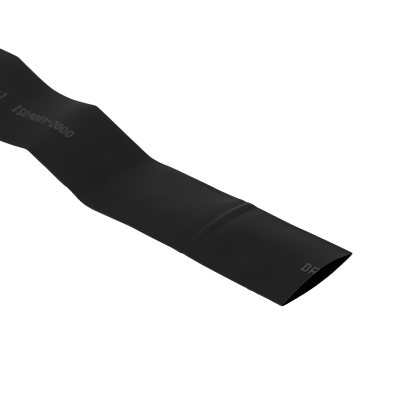 TN25 Funda Termocontraíble Negra LMR600 25mm de Diámetro 1 Metro de Longitud