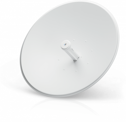 PBE-5AC-620 UBIQUITI Antena PowerBeam-AC de 620mm con ganancia 29dBi, banda 5,1-5,9GHz, sin radomo, puerto 1-1000, alimentador 24V incluido