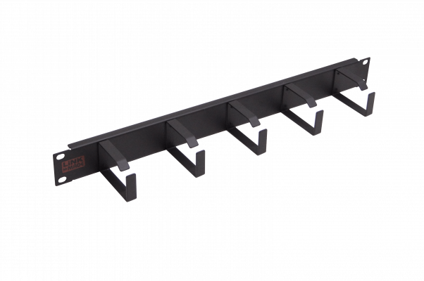 RAD-1G 1U-44mm Soportes Metálicos para Rack Ordenador Negro Fondo-79mm