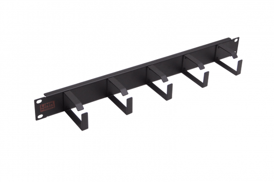 RAD-1G 1U-44mm Soportes Metálicos para Rack Ordenador Negro Fondo-79mm