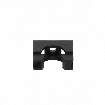 FLEP19-A Abrazadera de Fijación de 19mm para Tubería Flexible Plástica Negra PA