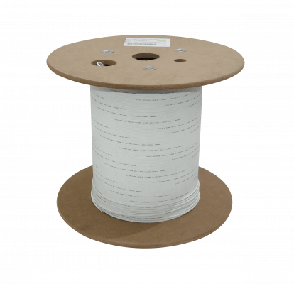 CFSP1 1-Fibra-G652D Blanca 500m DropCable Exter. FTTH SM LSZH 3x2mm