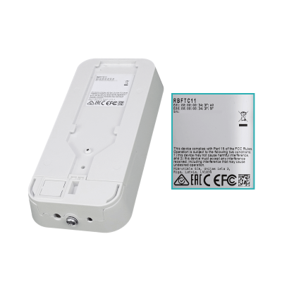 RBFTC11 MIKROTIK 1-SFP 1-1000 PoE-ENTRADA/12-57V/AF-AT Intemperie incluye-24V 10/100/1000
