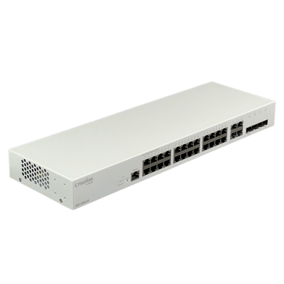 DBS-2000-28. Conmutador D-LINK 24 puertos Gigabit 4 puertos Gigabit 4-SFP Consola Administración Capa 2 Montaje en bastidor RS232-RJ45