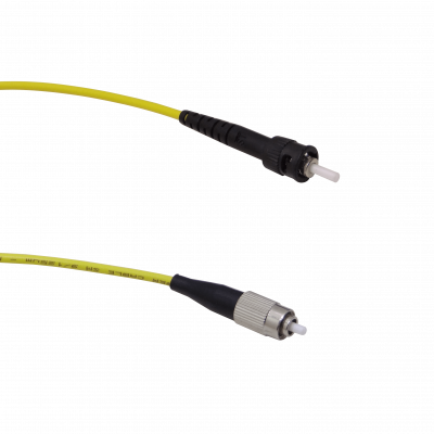 JFSTF12X Cable de Fibra Óptica Simplex Monomodo ST a FC 12 metros 3.0mm 9/125um LSZH