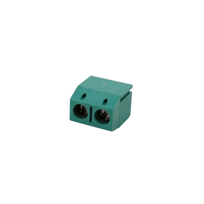 REGLETA-2PV Verde 16-Amperios 2Polos Bornera-Tornillo 300V-Máx 16A-Máx AWG22-14 5,08mm