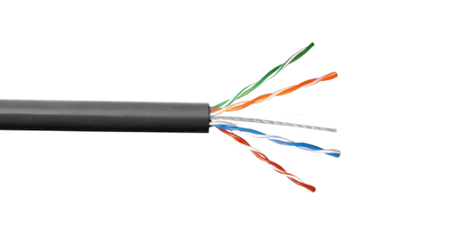 CBG-UN1 100m CCA Sim-Cat5e Negro Cable UTP Unifilar Aleacion Caja