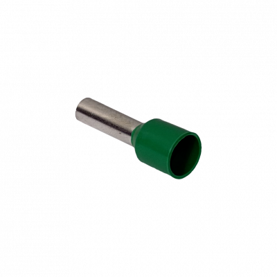 E6012-V Verde 6,0mm2 12/20mm 100-unid AWG10 Ferrules Terminal Aislado Crimpeab