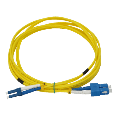 JFSLC3 3mt LC-SC/UPC MonoModo SM Duplex Jumper Cable Fibra 9/125um 3mm