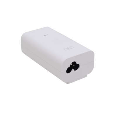 POE-24-12W-G UBIQUITI Inyector PoE Gigabit de 24VDC y 12W, corriente de 0,5A, con protección ESD, necesita cable categoría 5