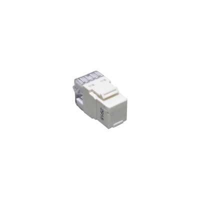 KP6WF Keystone hembra RJ45 blanco Categoría 6 U/UTP Gigalan punch down FURUKAWA 35030600