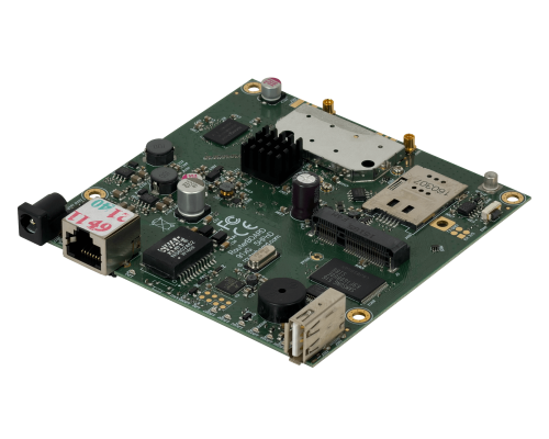 RB912UAG-5HPND MIKROTIK L4 5GHZ 2X2 1-MINIPCIE 1-1000 2-MMCX USB 600MHZ 64MB SIMCARD