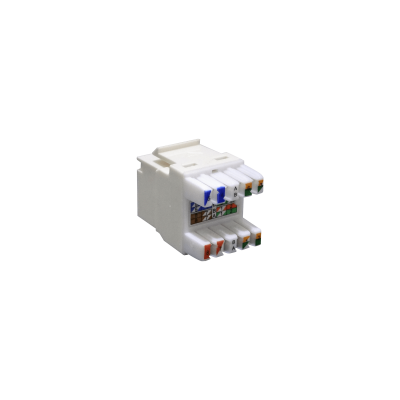 KP6WF Keystone hembra RJ45 blanco Categoría 6 U/UTP Gigalan punch down FURUKAWA 35030600