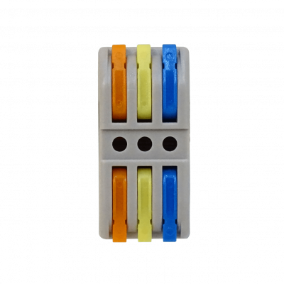 REPA-33 Conector de Derivación 3 a 3 Vías 32A 600V AWG28-12 0,08-4,0mm² KV313