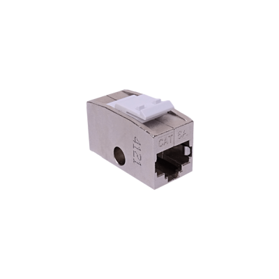 KCASF FURUKAWA categoría 6A apantallado módulo Keystone adaptador Gigabit conexión RJ45-RJ45 tipo FTP referencia 35085259