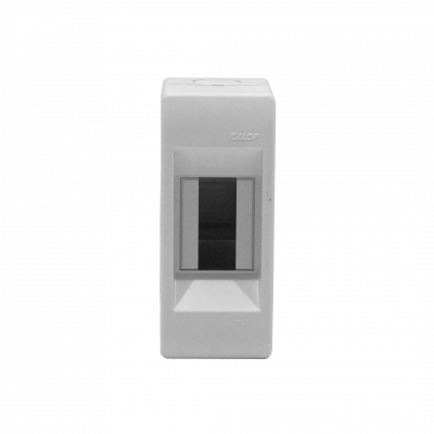 CAJA-DIN12 KALOP Caja Plástica sin Cubierta para Automático de Riel DIN, Ancho 18/36mm