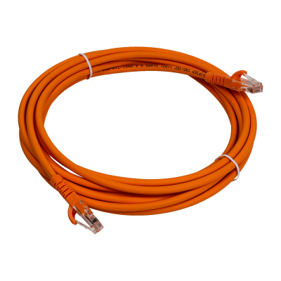 CPB-50L LINKMADE 5mt Cat5E U/UTP Naranjo LSZH Cable Patch Inyectado Multifil