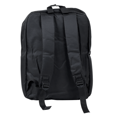 MOCHILO Mochila Negra Notebook 16-plug 33x40cm