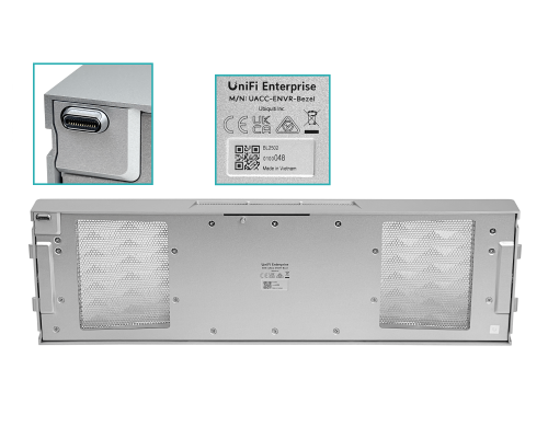 BEZEL UBIQUITI Bisel Frontal p/ENVR 4,7-pulga UACC-ENVR-Bezel
