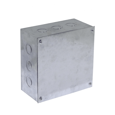 FPCWM-5 B22 Gabinete 200x200x100mm con Cubierta-205x205mm Galvanizada Metálica