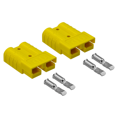 BTAA50 50A 6mm 2-un Amarillo Anderson SB50 Enchufe Terminal Conector Volante