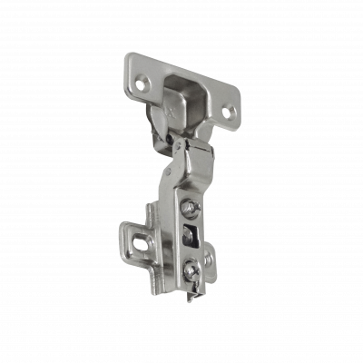 BISA-C Bisagra Semi-Curva Reten 35mm para Mueble inc-4-tornillos Cazoleta
