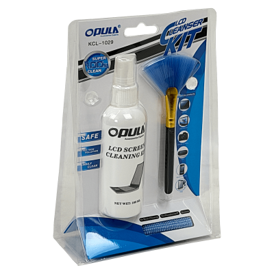 UT-CLKIT Set de Aseo para Monitor LCD Anti-estático de 100ml con Paño y Brocha
