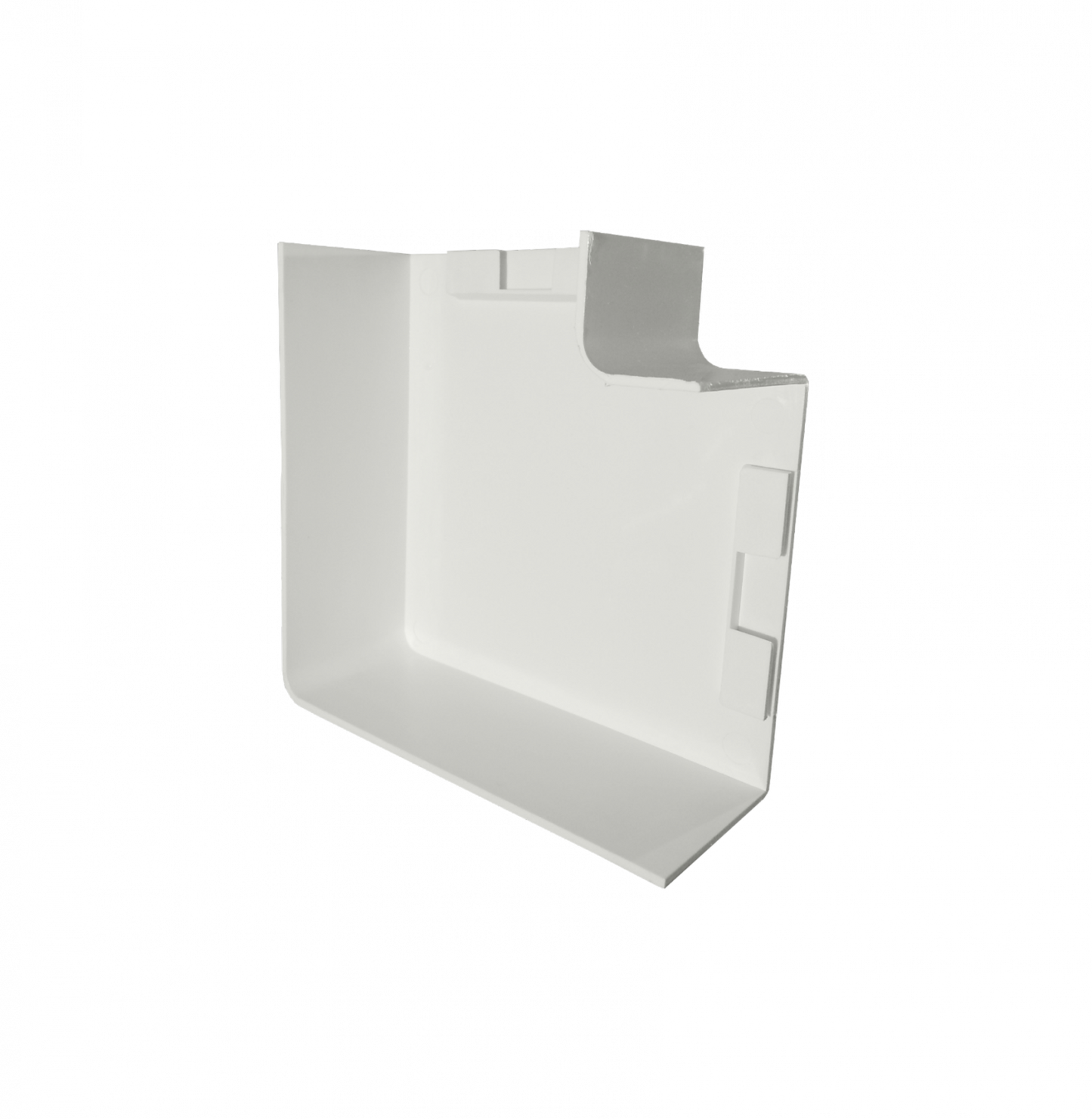 QN1P LINKCHIP Escuadra Plana Blanca de 100x50mm CCA-10050-AP.