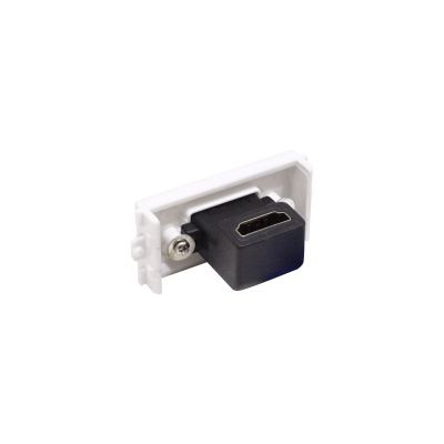 FQHLU Conector HDMI Hembra-Hembra 90 Grados Vertical hacia Arriba para Multimedia FQ1-FQ2-FQ3