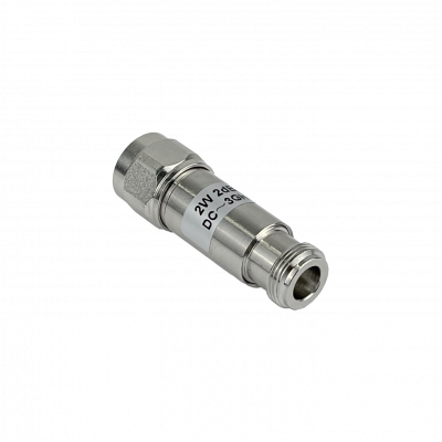 ATN-2-2 Atenuador 2dB 2W 0-3GHz N-Macho N-Hembra Acoplador