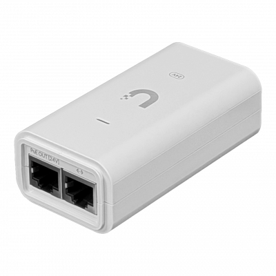POE24-122. UI 2,5Gbps 24VDC 12W inyector PoE req-cable-C5 UACC-ADAPTER-POE-24-12W