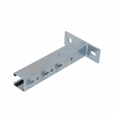 ESCAM-12W LINKCHIP Base de Montaje en Pared 239x133mm (23cm) para Escalerilla Portacables, Soporte Strut