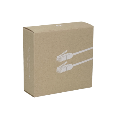 WOPA-06 UBIQUITI 6mt Blanco Cat6A F/UTP Cable Exterior TPE 10GbE