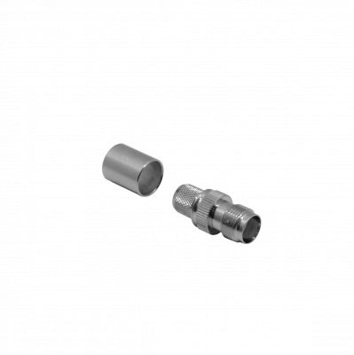 ZH4C Conector RPTNC-Hembra para Cable LMR400 CA400 Serie-400 Engastable