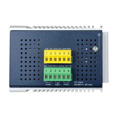 IGS-5225 PLANET Switch Industrial para Riel DIN, 8 Puertos 1000 PoE, 2 Puertos 1000, 2 Ranuras SFP, 240W Totales, Modelo 8P2T2S