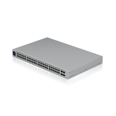 USW-48 UBIQUITI Pantalla-LCD1.3 48-Puertos-1000 4-SFP requiere-UniFi Conmutador Administrable-Capa2 Montaje-Rack
