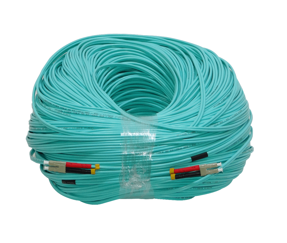 JF3LL200 200mt LC-LC OM3 Multimodo MM Dúplex Cable de Fibra 3.0mm 50/125um LSZH