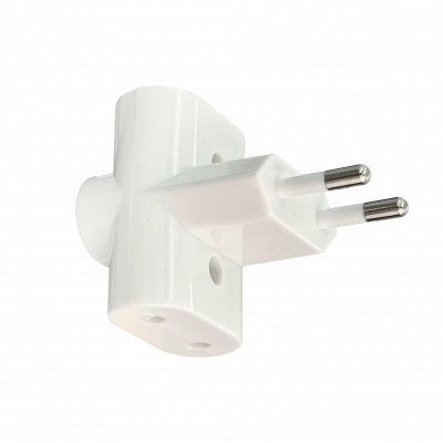 ELG-32 Enchufe triple 6A 250V 1500W sin conexión a tierra YC002 Sin-Certificacion