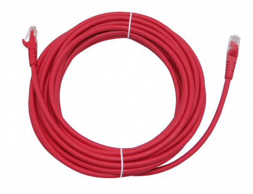 CP6CR-75L LINKMADE Cable de Red Cruzado 7,5 metros Cat6 Rojo U/UTP Latiguillo CrossOver 568A/568B