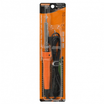 CAUTIN-40 MAKAWA Soldador 40W 220-240VAC cable-1metro para estaño MK-0376