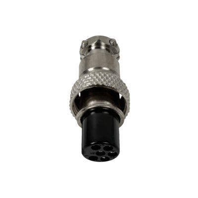 GX12HV-6. 6-contactos Hembra Panel Conector GX12 Terminable Aeronáutico