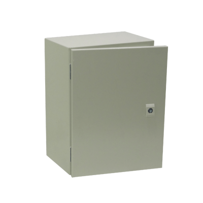 ST3-420 TIBOX 400x300x200mm 1-puerta c/cerradura Gabinete Metálico Tablero IP66 Beige